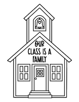 Our Class is a Family Craft by Ashley Carroll | Teachers Pay Teachers