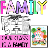Our Class is a Family | Craft | Read Aloud | Back To School