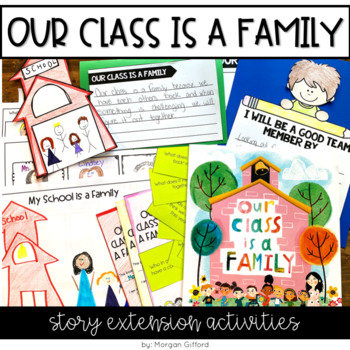 Preview of Our Class is a Family Read Aloud Activities