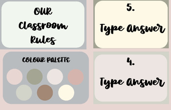 Preview of Our Classroom Rules | Editable | Warm Neutral Tones