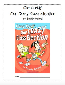 Preview of Our Crazy Class Election Novel Study