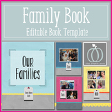 Our Families - Editable Book Template
