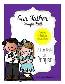 Preview of Our Father Prayer Activity Packet