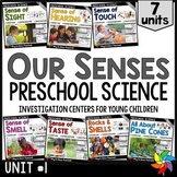 Our Five Senses - Bundle of Preschool PreK Science Centers