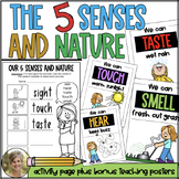 Our Five Senses and Nature - Activity & Posters for Kinder