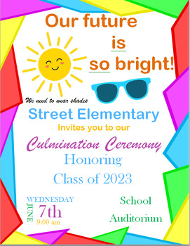 Preview of Our Future is so Bright Invitation