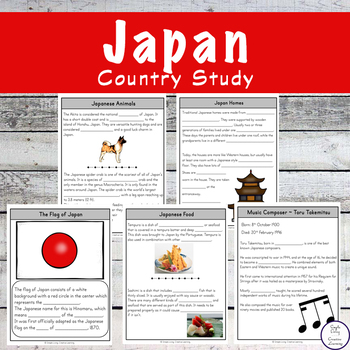 Preview of Our Japan Unit Study