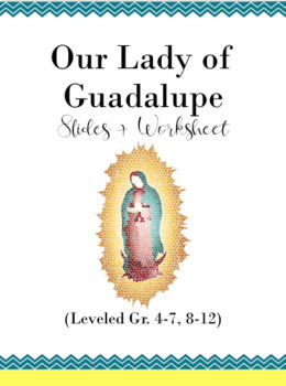 Preview of Our Lady of Guadalupe FREEBIE - Slides + Worksheet
