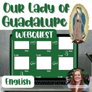 Preview of Our Lady of Guadalupe Printable/Digital Webquest, High School, + Reflection Qs