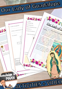 Preview of Our Lady of Guadalupe | The Feast of Our Lady of Guadalupe | Video + Activities