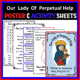 Our Lady of Perpetual Help Poster and Activity Sheets
