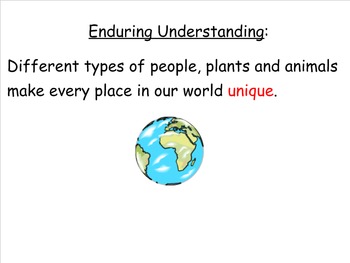 Preview of Our Living World Theme and Vocabulary Introduction