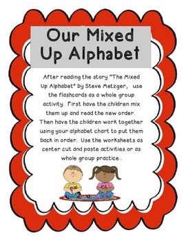 mixed up alphabet teaching resources teachers pay teachers