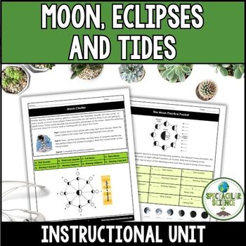 Preview of Moon, Eclipses & Tides Unit