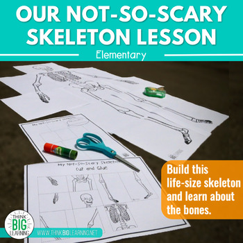 Build a Skeleton Activity with Reading Passage by Think Big Learning