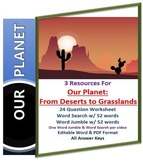 Our Planet: Deserts to Grasslands Netflix Video Questions 