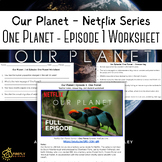 Our Planet | Episode 1: One Planet Worksheet and Answer Key PDF