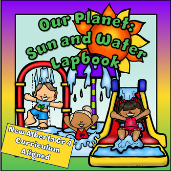 Preview of Our Planet: Sun and Water Science Lapbook (Language Editable)