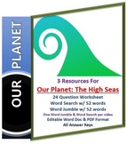 Our Planet: The High Seas Netflix Video Questions, Workshe