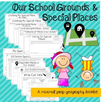 Preview of Our School Grounds and Special Places Booklet