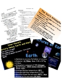 Our Solar System Cloze Notes and PowerPoints