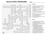 Our Solar System Crossword!