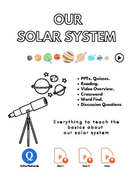 Preview of Our Solar System. Quiz. Flashcards. PPTx Presentations. Vocabulary. Science ESL