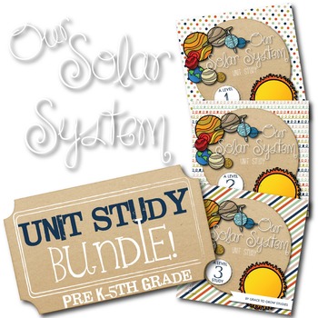 Preview of Solar System Unit Study Multi-Grade Bundle