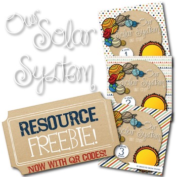 Preview of Solar System Unit Study Resources Page