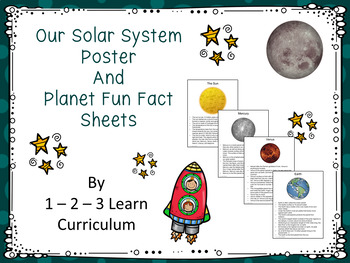 Preview of Our Solar System and Fun Planet Fact Sheets