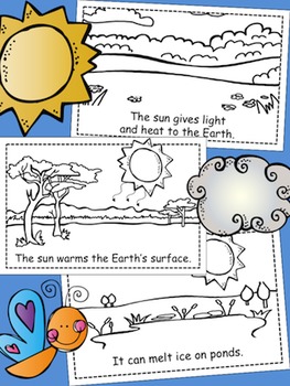 Our Sun Warms Emergent Reader {Build Your Own} (Distance Learning)