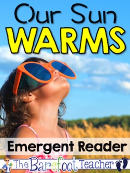 Preview of Our Sun Warms Emergent Reader {Build Your Own} (Distance Learning)