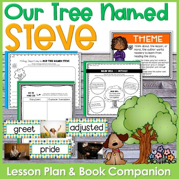 Preview of Our Tree Named Steve Lesson Plan and Book Companion
