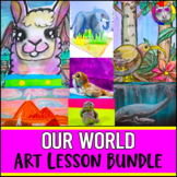 Our World Art Lessons, Animal Art Project SUPER Bundle