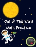 Out Of This World Math Practice