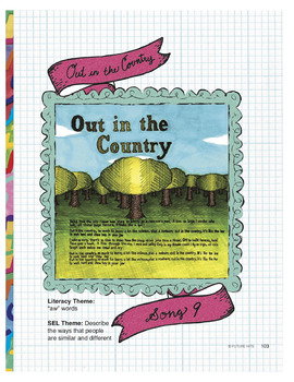 Preview of Out in the Country (aw words) - use for Language Arts & ESL & SEL
