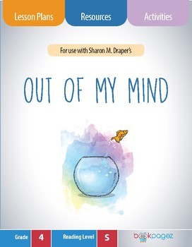 Preview of Out of My Mind (Book Club Format - Determining Theme) 4th Grade (CCSS)