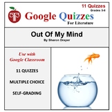 Out of My Mind Google Forms Quizzes For Google Classroom