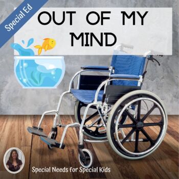 Preview of Out of My Mind Novel Study for Special Education with chapter questions
