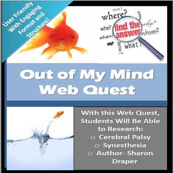 Preview of Out of My Mind WebQuest
