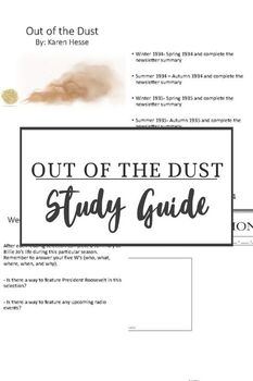 Preview of Out of The Dust
