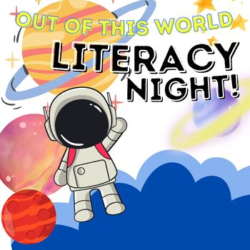 Preview of Out of This World Family Literacy Night "Make and Take" Activities & Games