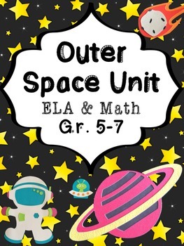 space math worksheet