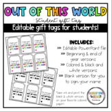 Out of This World Student Gift Tag