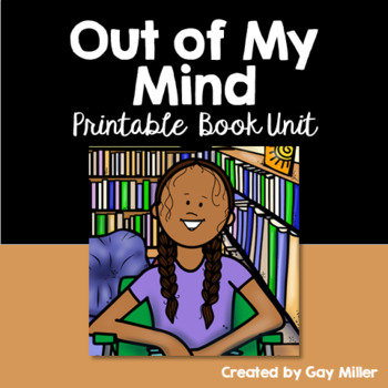 Preview of Out of my Mind Novel Study: vocabulary, comprehension, writing, skills