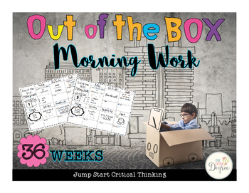 Preview of Out of the Box: Critical Thinking Morning Work