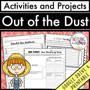 Out Of The Dust Figurative Language Chart