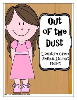 Preview of Out of the Dust Literature Circle Journal Student Packet