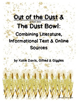 Preview of Out of the Dust & The Dust Bowl - Literature & Informational Text