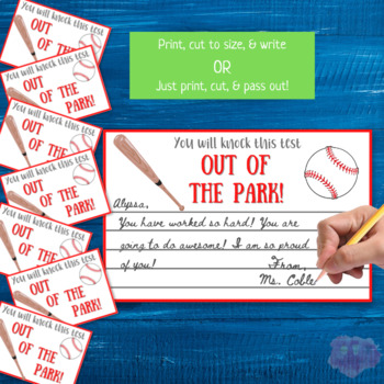 Knock This Test Out of the Park Note Testing (Download Now) 